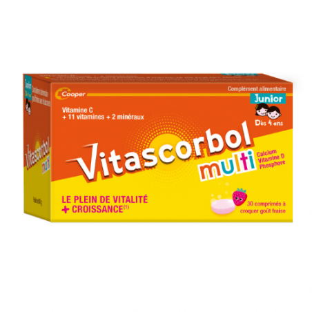 VITASCORBOLMULTI Junior Comprimés - Paramarket