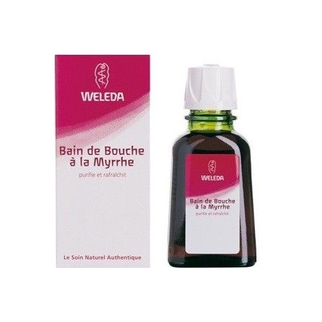 Dentaire Bain De Bouche À La Myrrhe des laboratoires Weleda