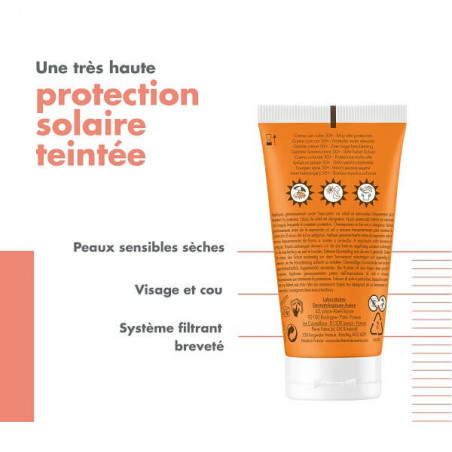 Avene Solaire SPF50+ Cr teintée - Paramarket