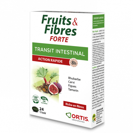 ORTIS FRUITS & FIBRES Forte Action Rapide Comprimés - Paramarket