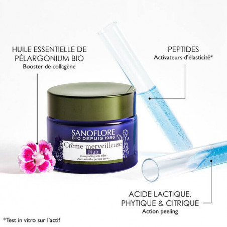 Sanoflore Crème Merveilleuse Nuit - Paramarket