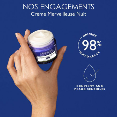 Sanoflore Crème Merveilleuse Nuit - Paramarket