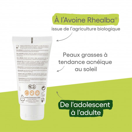 Protect Ac Fluide Matifiant SPF50+ des laboratoires Aderma - Paramarket