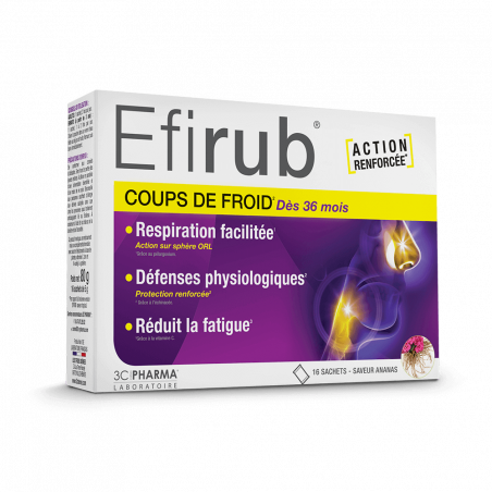 3C Pharma Efirub Comprimés - Paramarket