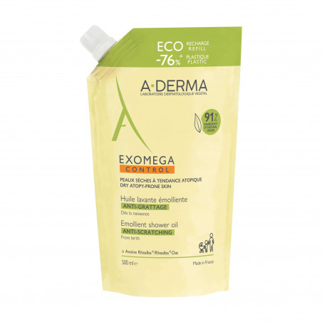 Aderma Exomega Control Huile lavante echo-recharge - Paramarket