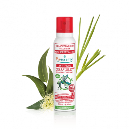 Puressentiel Anti-Pique Spray Répulsif Apaisant 200ml - Paramarket