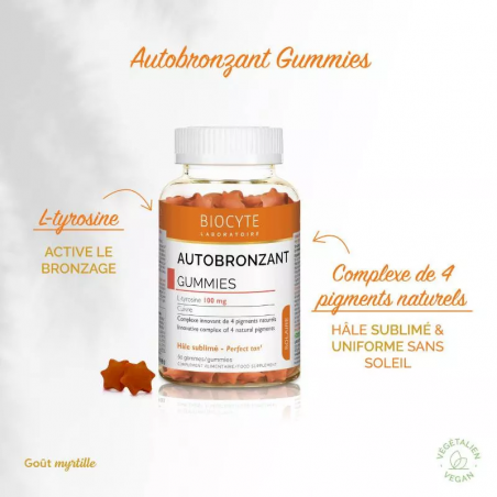 Biocyte Autobronzant Gummies - Paramarket