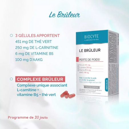 Biocyte Minceur Le Bruleur - Paramarket