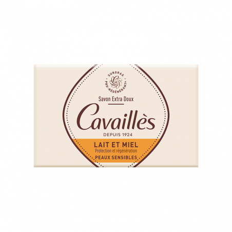 Cavaillès Savon Surgras Extra-Doux Lait et Miel - Paramarket