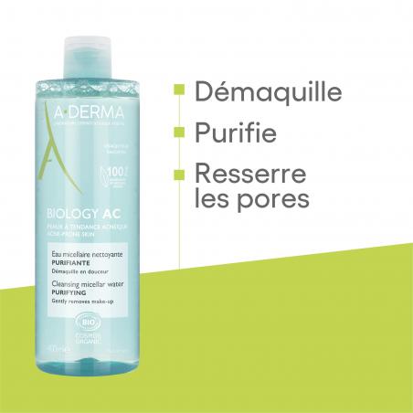 A-DERMA BIOLOGY AC Eau micellaire 400ml - Paramarket