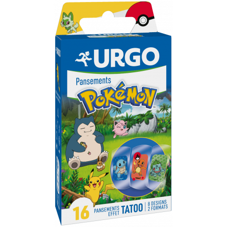 Urgo Pansement Pokémon effet tatoo - Paramarket