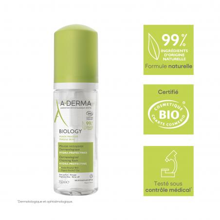 A-DERMA BIOLOGY Mousse nettoyante - Paramarket