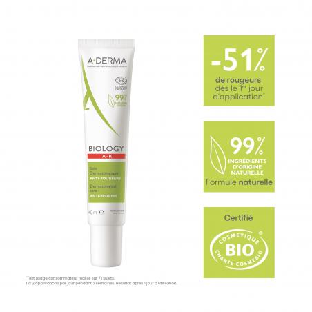 ADERMA BIOLOGY AR Crème anti-rougeurs visage - Paramarket