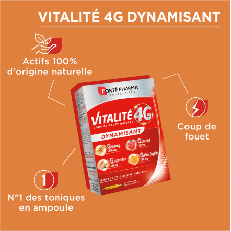 Forte Vitalité 4G dynamisant - Paramarket.com