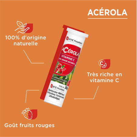 Forte Acérola Vitamine C - Paramarket.com