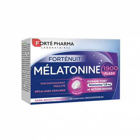 Forté Melatonine 1900 Flash Comprimés - Paramarket.com