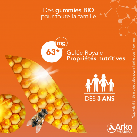 ARKOROYAL Gummies famille bio - Paramarket.com