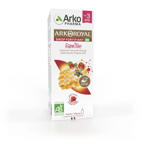 ARKOROYAL Sirop Fortifiant Famille Bio - Paramarket.com