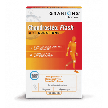 CHONDROSTEO+ Flash Gélules - Paramarket