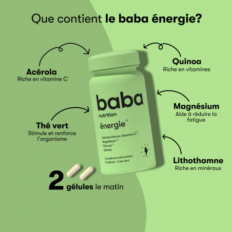 BABA Nutrition Energie - Paramarket