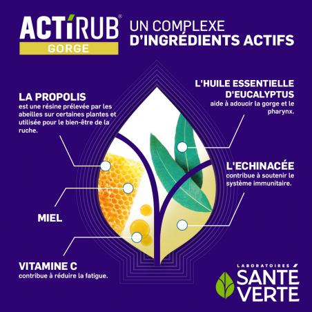 Santé Verte Actirub pastilles - Paramarket.com