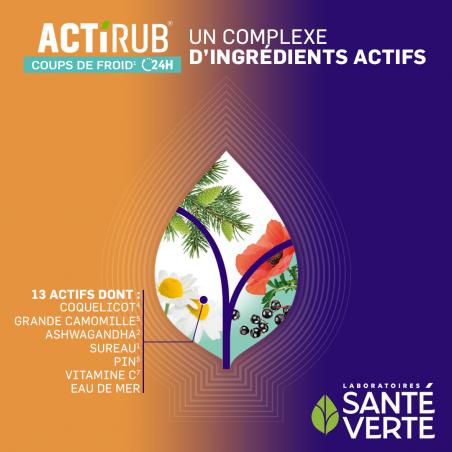 Santé Verte Actirub Jour Nuit - Paramarket.com