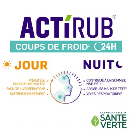 Santé Verte Actirub Jour Nuit - Paramarket.com