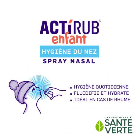 Santé Verte Actirub Spray Nasal Enfant - Paramarket