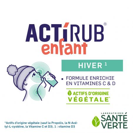 Santé Verte Actirub Sachets Enfant - Paramarket