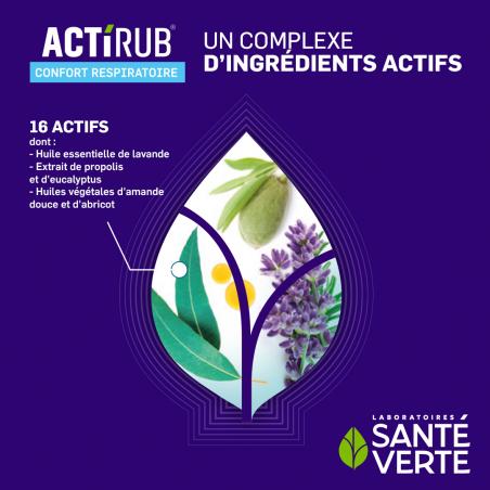 Santé Verte Actirub Baume Pectoral - Paramarket