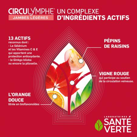 Santé Verte Circulymphe Comprimés - Paramarket.com