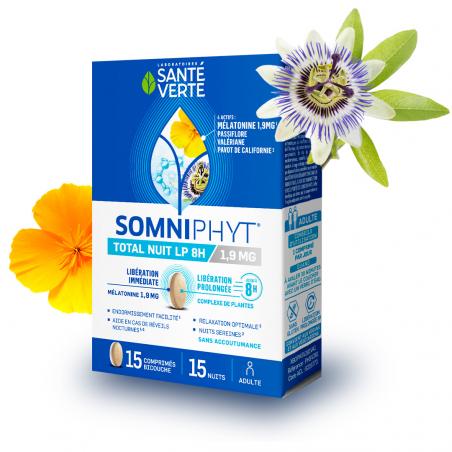 Santé Verte Somniphyt Total Nuit LP 1,9mg - Paramarket