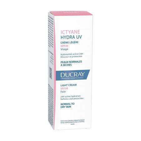 Ducray Ictyane UV SPF30 Crème légère visage – Paramarket.com