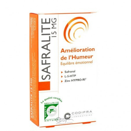 Safralite 15Mg Gélules des laboratoires Codifra