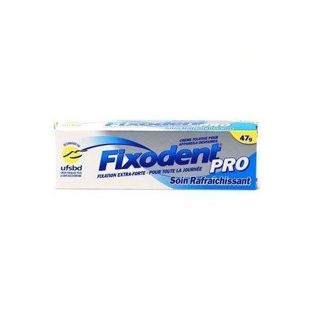 Crème Fixatrice Rafraichissant de Fixodent Pro