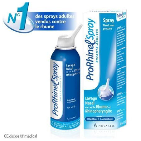 ProRhinel spray enfants-adultes lavage nasal, spray de 100 ml