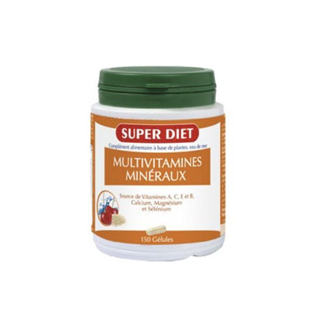 Complexe Multi Vitamines Et Minéraux de Super Diet