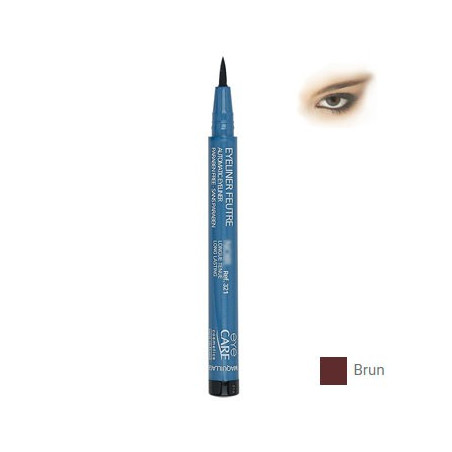 Eyeliner Feutre Brun Maquillage Yeux des laboratoires Eye Care