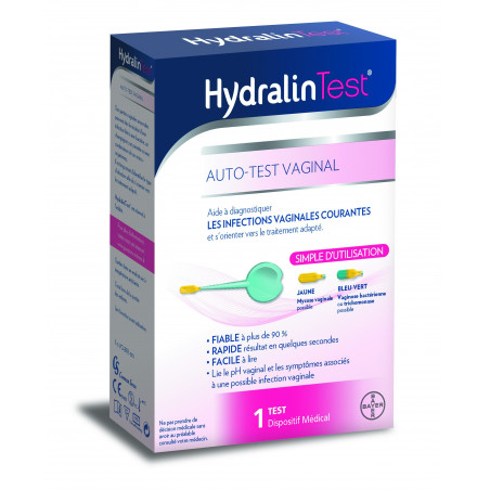 Test Auto-Diagnostic Des Infections Vaginales des laboratoires Hydralin